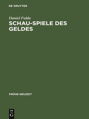 cover image of Schau-Spiele des Geldes